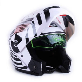 Casca moto inchisa VIRTUE MD-903 marime S zebra 