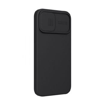 Nillkin Apple iPhone 13, CamShield Silky Magnetic Silicone Case, Elegant Black 