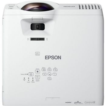 Projector Epson EB-L200SW; Short-Throw, LCD, WXGA, Laser 3800Lum, 2500000:1, Wi-Fi, LAN, White 