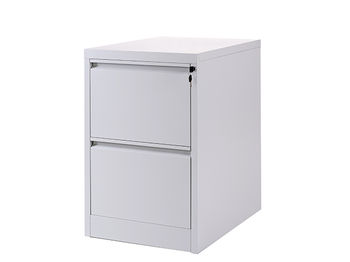 cumpără Dulap metalic pentru depozitarea documentelor cu 2 sertare, alb-gri 460*620*720 mm în Chișinău 