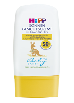 cumpără Hipp Babysanft cremă pentru față Sun SPF 50+, 30 ml în Chișinău 