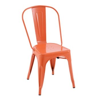 купить Металлическое кресло 530x480x1250 мм, оранжевое (RD004) в Кишинёве 