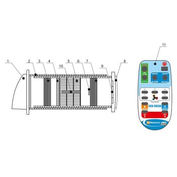 cumpără Recuperator de aer MMotors Eco Fresh 01 Lux în Chișinău 