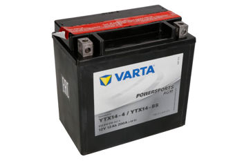Стартерная аккумуляторная батарея YTX14-BS VARTA FUN 