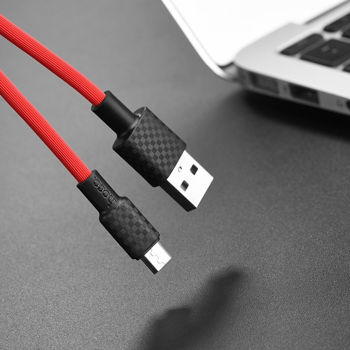 Hoco Cable USB to Micro USB X29 Superior 2A 1m, Red 