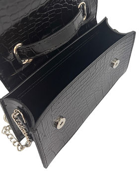 Сумка Croco Mini Black 