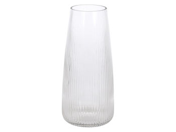 Vaza din sticla "Conus - meridian" H22cm, D10cm 