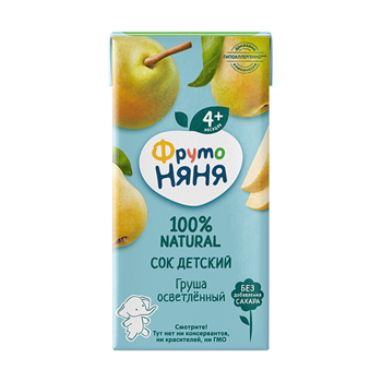 Suc FrutoNyanya din pere, 200ml 