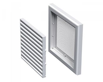 cumpără Grila ventilatie plastic patrata 154 x 154 mm (B154 x H110 x L15 mm) MV 100s  VENTS în Chișinău 