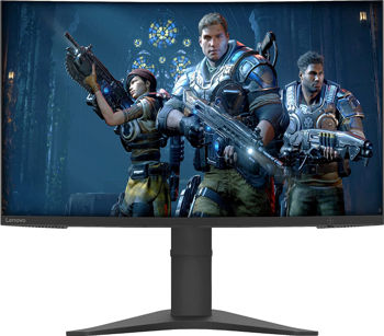 купить 27" LENOVO G27c-10, Black, Curved-VA, 1920x1080, 165Hz, FreeSync, 4ms, 350cd, 3M:1, HDMI+DP+AudioOut в Кишинёве 