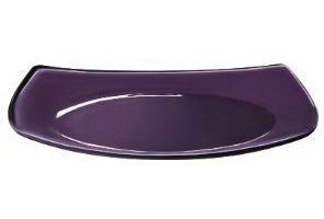Farfurie de servire 27Х27cm Cashmere, violeta, opalglass 