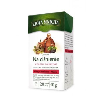 купить Чай Monastic Herbs for Blood Pressure, 20 шт в Кишинёве 