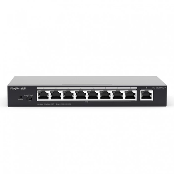 Switch Ruijie Cloud (POE, Gigabit, 9 port, Metal case) 