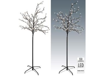 Copac decorativ "Blossem Tree" 150cm, 120LED, сtimer si memorie, alb-cald, 8reg 