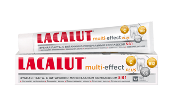 Pastă de dinți Lacalut Multi Effect, 75ml 