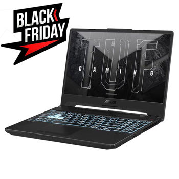 Ноутбук 15.6 ASUS TUF Gaming F15 FX506HC, Intel i7-11800H 2.3-4.6GHz/16GB DDR4 3200/M.2 NVMe 512GB SSD/GeForce RTX3050 4GB GDDR6/WiFi 6 802.11ax/BT5.1/USB Type C/HDMI/Backlit RGB Keyboard/15.6 FHD IPS LED-backlit 144Hz (1920x1080)/NoOS/Gaming FX506HC-HN040 BFR