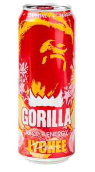 Gorilla Lychee Energy 0.45L CAN 