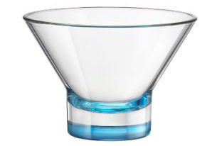 Cupa pentru desert 375ml Ypsilon, diverse culori, din sticla 