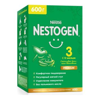 cumpără Nestogen 3 Premium formulă de lapte, 12+  luni, 600 gr în Chișinău 