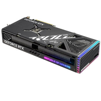 Видеокарта ASUS ROG-STRIX-RTX4070TI-O12G-GAMING, GeForce RTX4070 Ti 12GB GDDR6X, 192-bit, GPU/Mem speed 2790/21Gbps, PCI-Express 4.0, 2xHDMI 2.1/3xDisplay Port 1.4a (placa video/видеокарта)