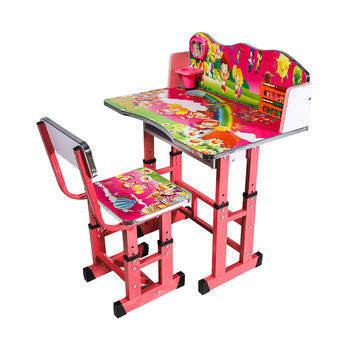 Детский столовый гарнитур со стулом 252 розовый 