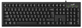 Genius Smart Keyboard KB-100, проводная, черная 