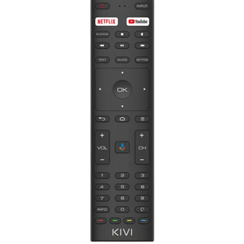 Телевизор 43" LED SMART TV KIVI 43U740NB, 3840x2160 4K UHD, Android TV, Black 