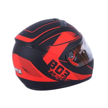 Casca moto integrala MD-803 VIRTUE (negru-orange mat, marime L) 