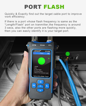 cumpără NF-8508 Tester de cablu Internet RJ45 și Cablu Optic (Power Meter) în Chișinău 