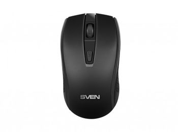 купить Wireless Mouse SVEN RX-220W, Optical, 800-1600 dpi, 4 buttons, Ambidextrous, Black в Кишинёве 