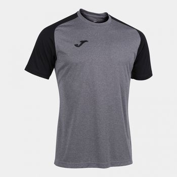 Tricou JOMA - ACADEMY IV GREY MELANGE NEGRU 