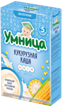 cumpără Umnitsa terci de porumb cu lapte, 5+ luni, 200 g în Chișinău 