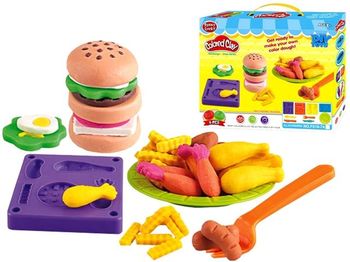 Set pentru modelare Funny Lucky Hamburger (accesorii) 