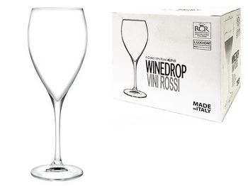 Set pahare pentru vin Wine Drop 6buc,  410ml 