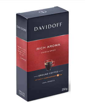 купить Davidoff Rich Aroma, молотый кофе, 250 гр в Кишинёве 