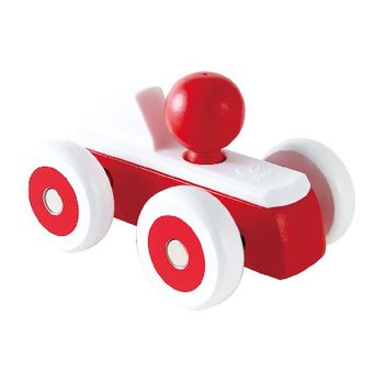Hape Деревянная игрушка Красная Машинка 