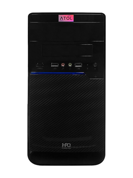 Desktop PC ATOL PC1037MP - Home #5 v3 / Intel Core i3 / 8GB / 2400GB SSD / Black 
