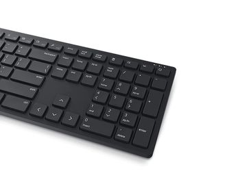 Wireless Keyboard & Mouse Del KM5221W, Multimedia keys, 2.4Ghz, Russian, Black 
