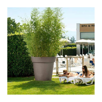 Ваза уличная LYXO EASY TAUPE pot d100cm x h88cm max 205kg VA350-D01000-120 (горшок, ваза для цветов уличная)