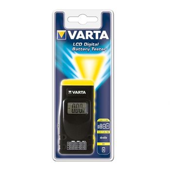 купить Тестер цифровой Varta LCD Digital Battery Tester, black/yellow, 00891 101 401 в Кишинёве 