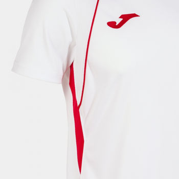Футболка JOMA - CHAMPIONSHIP VII SHORT SLEEVE T-SHIRT WHITE RED 