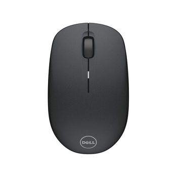 Wireless Mouse Dell WM126, Optical, 1000dpi, 3 buttons, Ambidextrous, 1xAA, Black, USB 