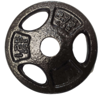 Disc metal cu manere 1.25 kg, d=30 mm (1459) 