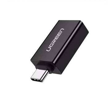 UGREEN USB-C to USB 3.0 A Female Adapter, Black