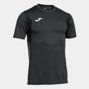 Футболка JOMA - CAMISETA MANGA CORTA WINNER III ANTRACITA NEGRO 