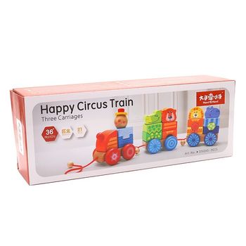 cumpără Jucărie din lemn Trenuț Happy Circus în Chișinău 