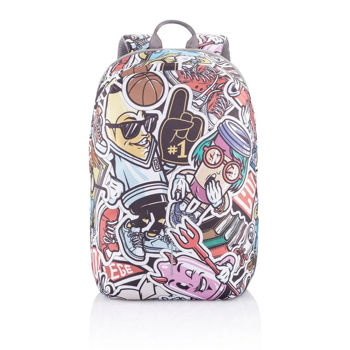 Backpack Bobby Soft Art, anti-theft, P705.867 for Laptop 15.6" & City Bags, Grafitti Blue 