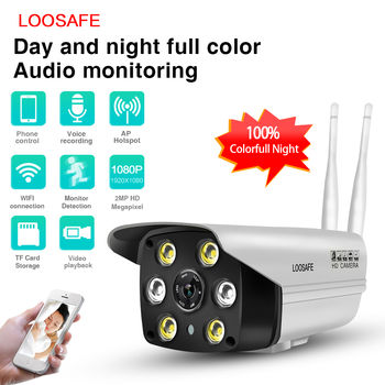 купить Loosafe LS C6 Беспроводная IP-камера видеонаблюдения, для наружного наблюдения, цвет ночного видения, Full HD 1080 p, 2.0 мп в Кишинёве 