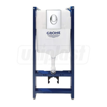 купить Инсталляция для подвесных унитазов GROHE Rapid SL Project 38745001, с кнопкой (Skate Air Crom) в Кишинёве 