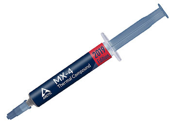 Arctic MX-4 Thermal Compound 2019 Edition 4g, Thermal Conductivity 8.5 W/(mK), Viscosity 870 poise, Density 2.50 g/cm3 ACTCP00002B